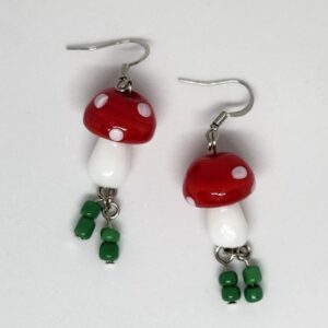 "The Secret Garden" Handmade Dangle Earrings