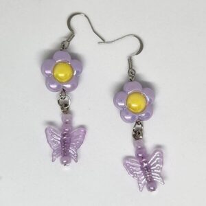 "First Flight" Handcrafted dangle earrings