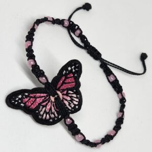 Pink Magic Butterfly Bracelet 