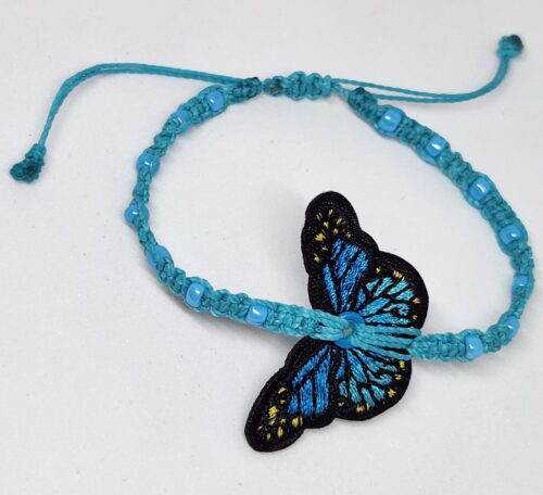 Blue Sky Butterfly Bracelet