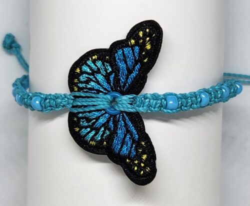 Blue Sky Butterfly Bracelet - Image 6